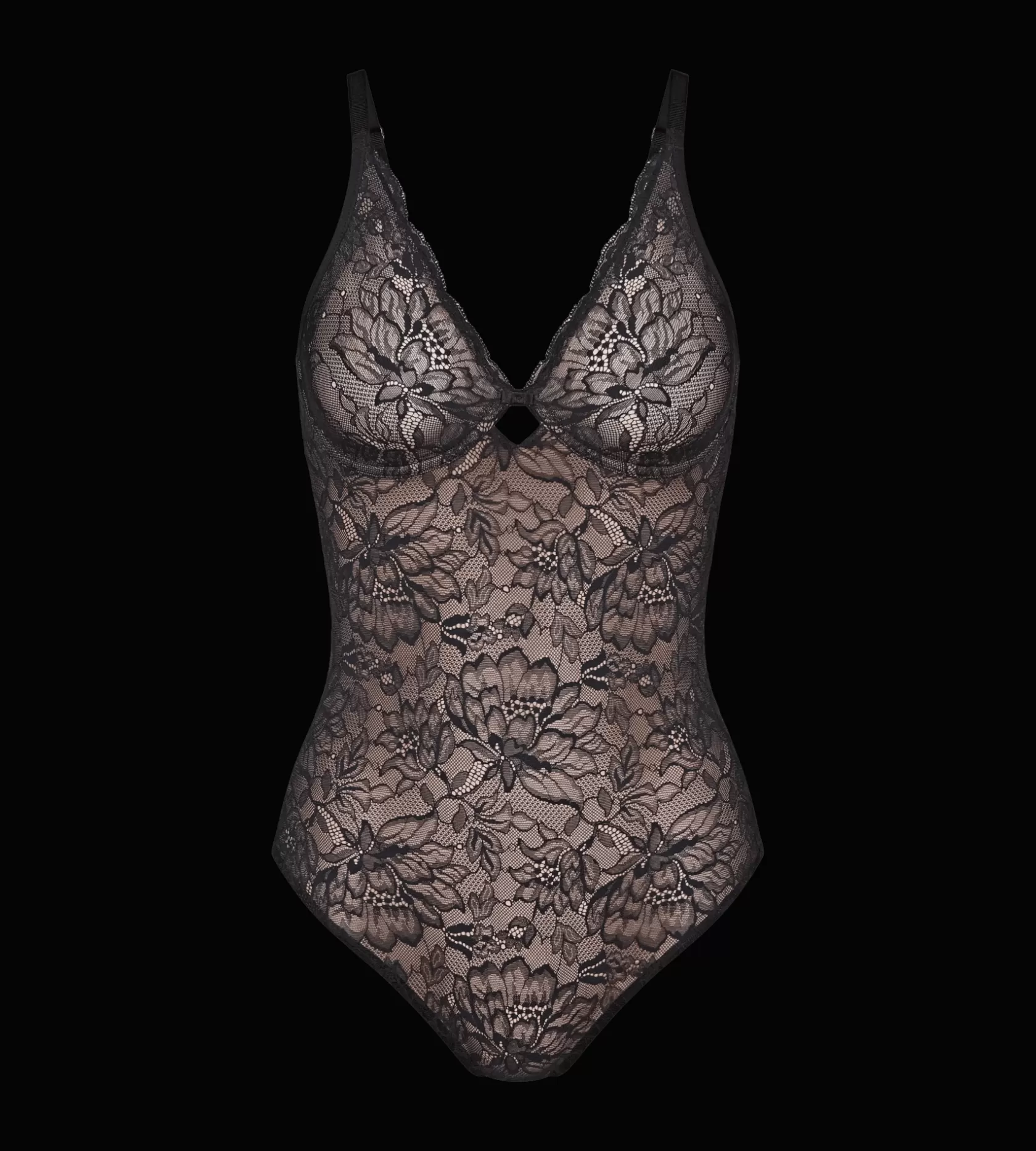 Bodies>Triumph AMOURETTE CHARM Black