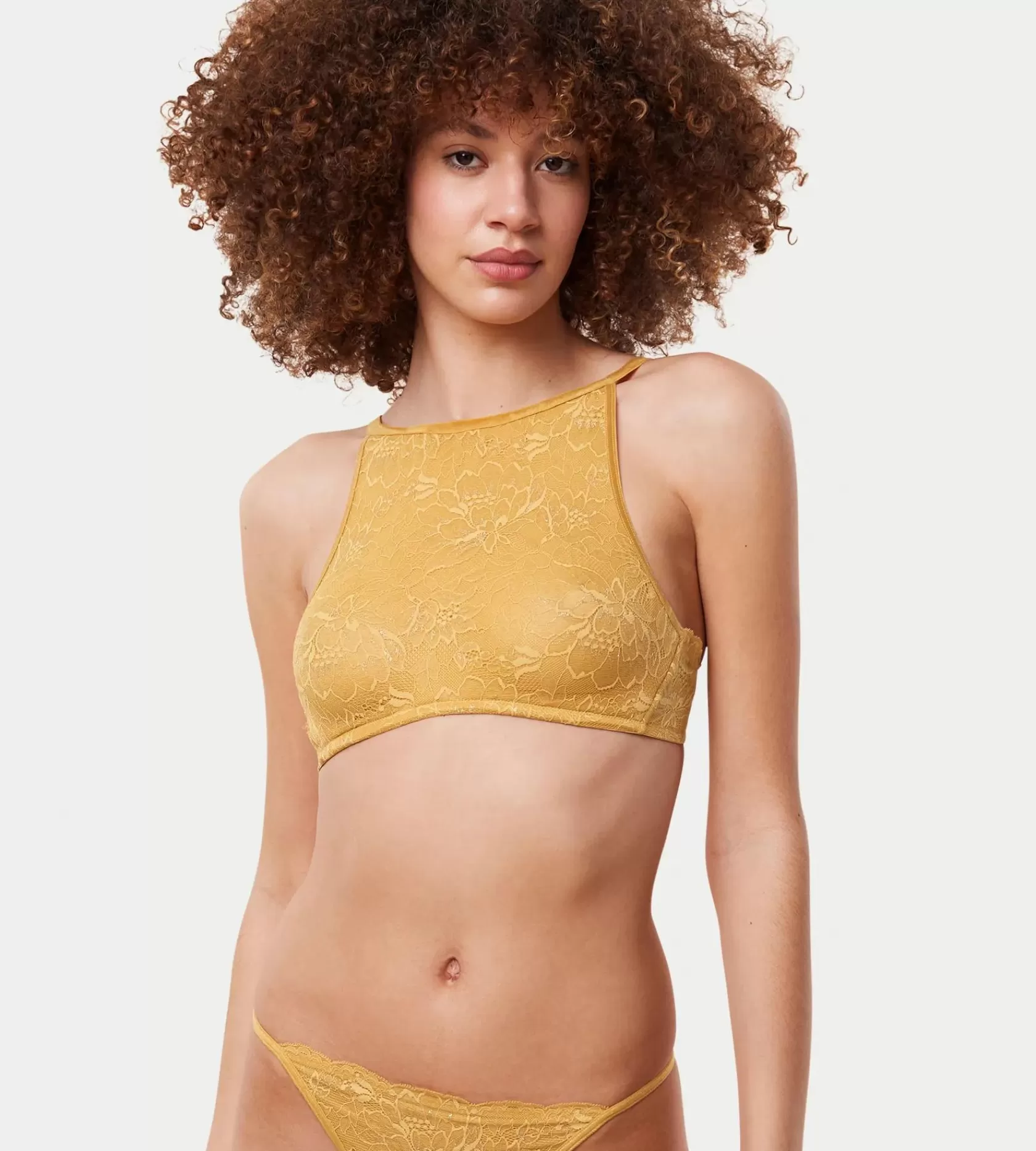 Bh Uden Vattering | Bodies>Triumph AMOURETTE CHARM SHIMMER Goldenbiscuit