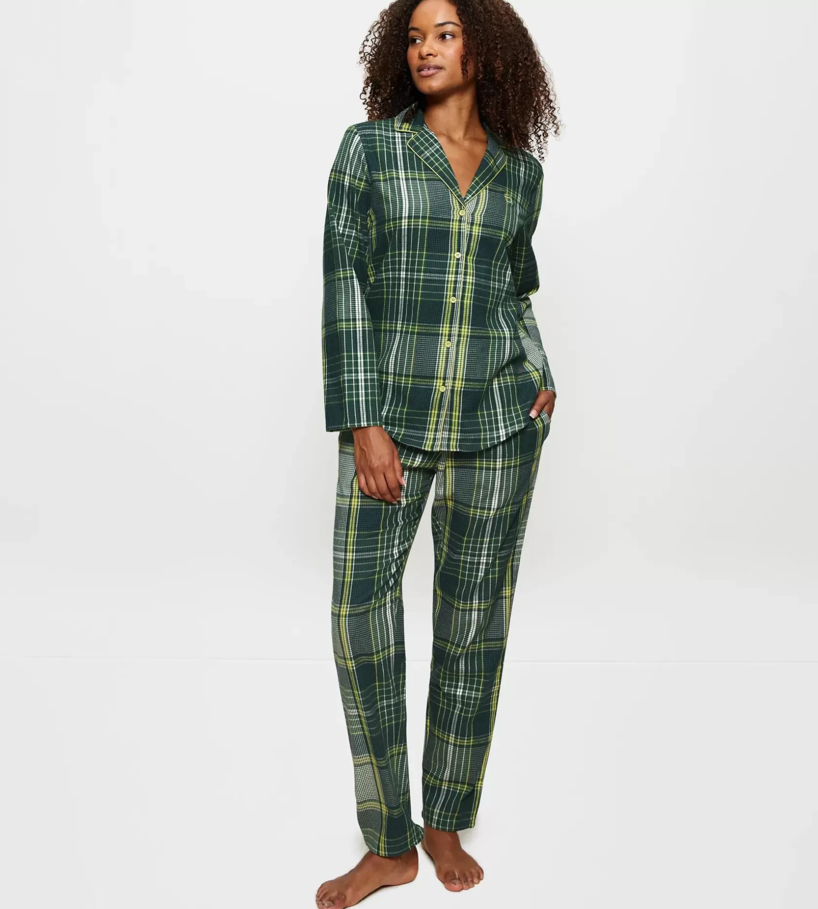 Pyjamas | Sæt>Triumph BOYFRIEND GreenCombination