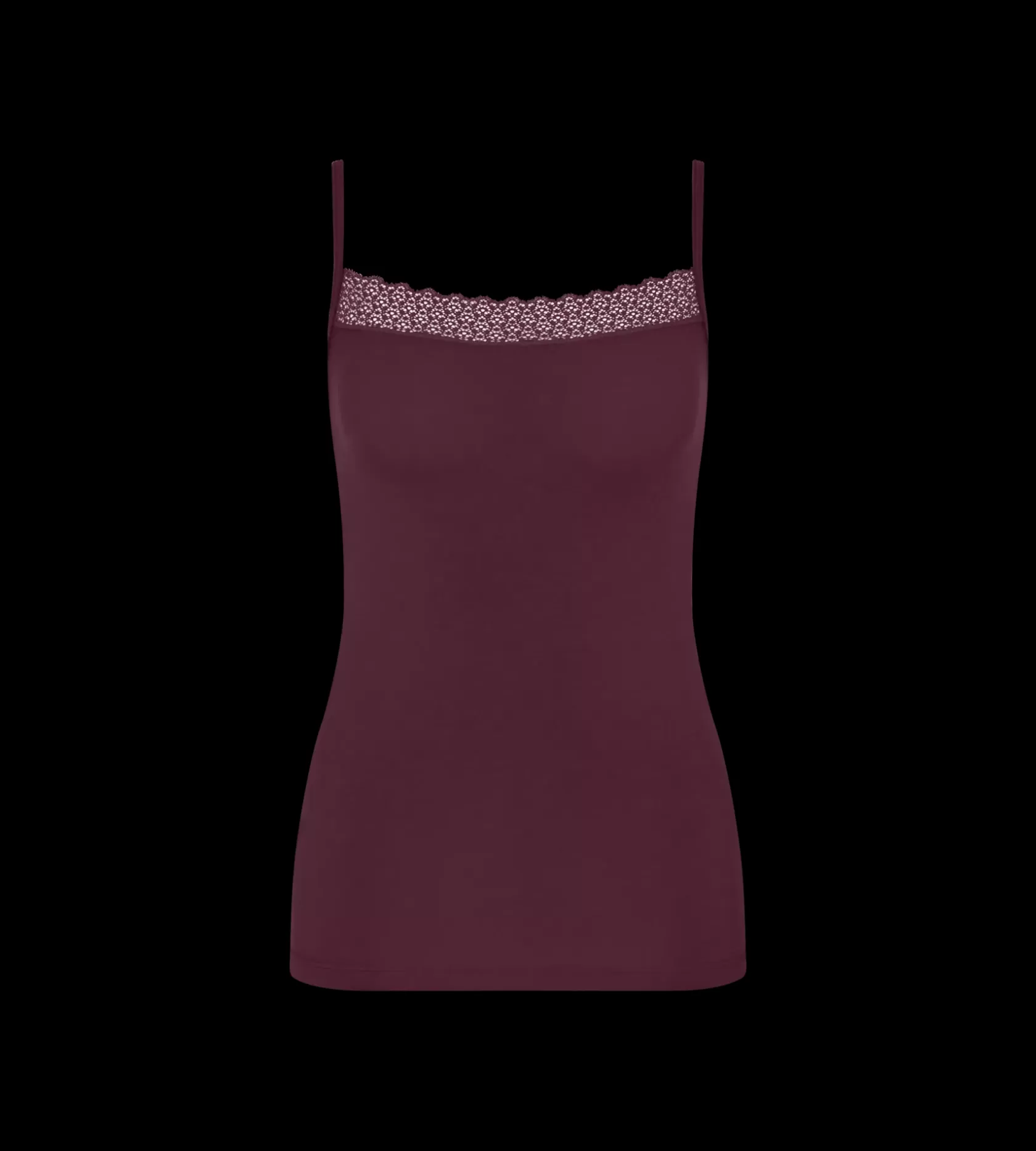 Top>Triumph FEEL OF MODAL Burgundy