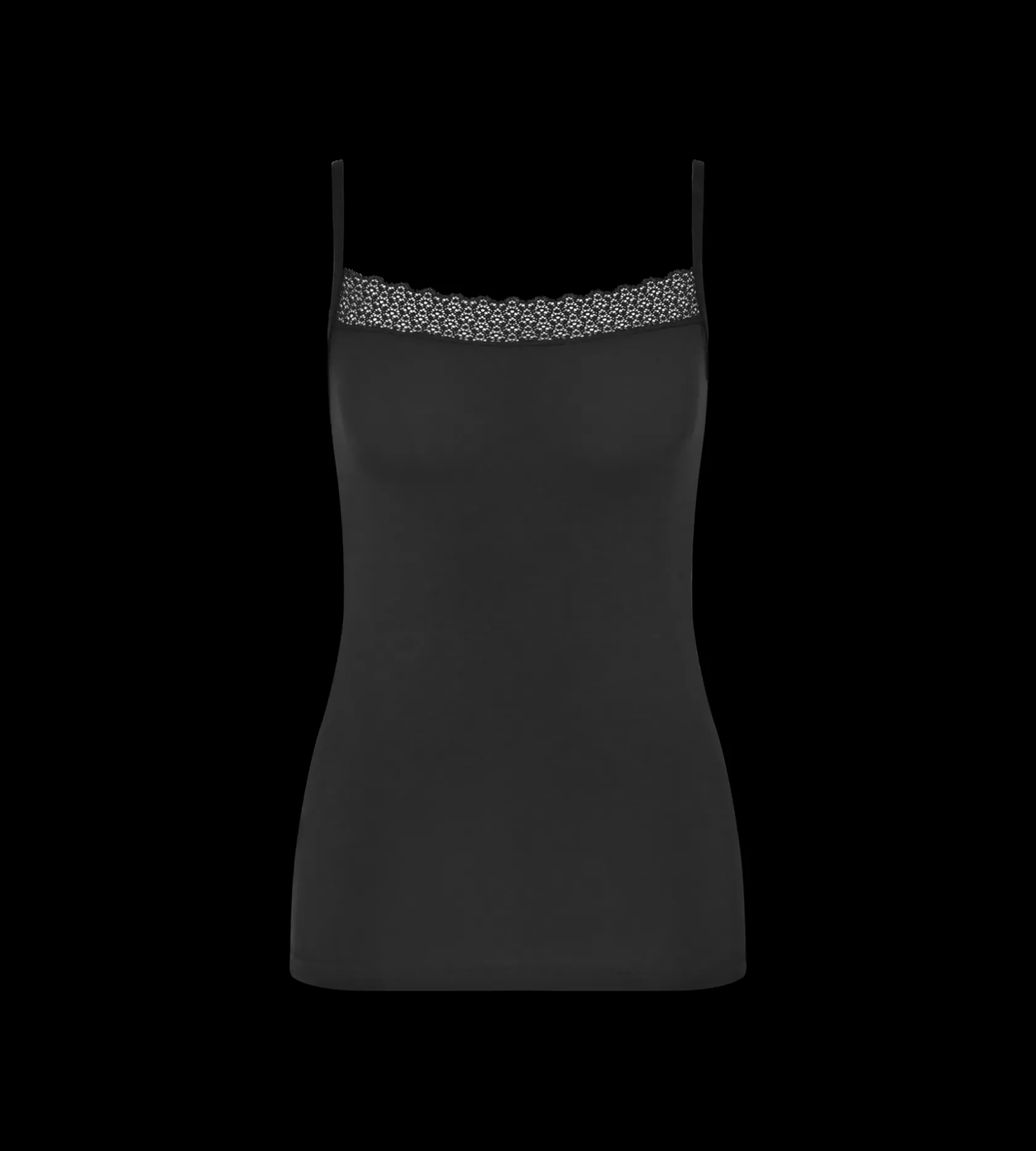 Top>Triumph FEEL OF MODAL Black