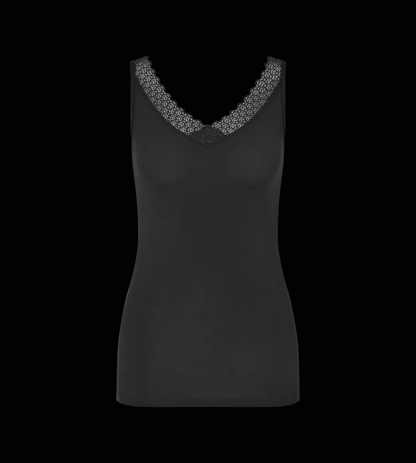 Top>Triumph FEEL OF MODAL Black