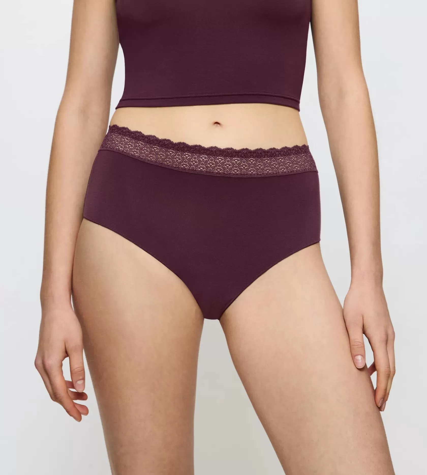 Maxi Trusse>Triumph FEEL OF MODAL Burgundy