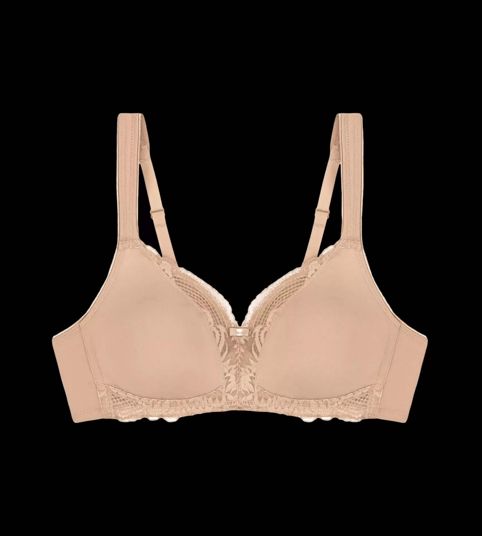 Fuld Cup Bh | Bh'er Uden Bøjle>Triumph MODERN LACE+COTTON NeutralBeige