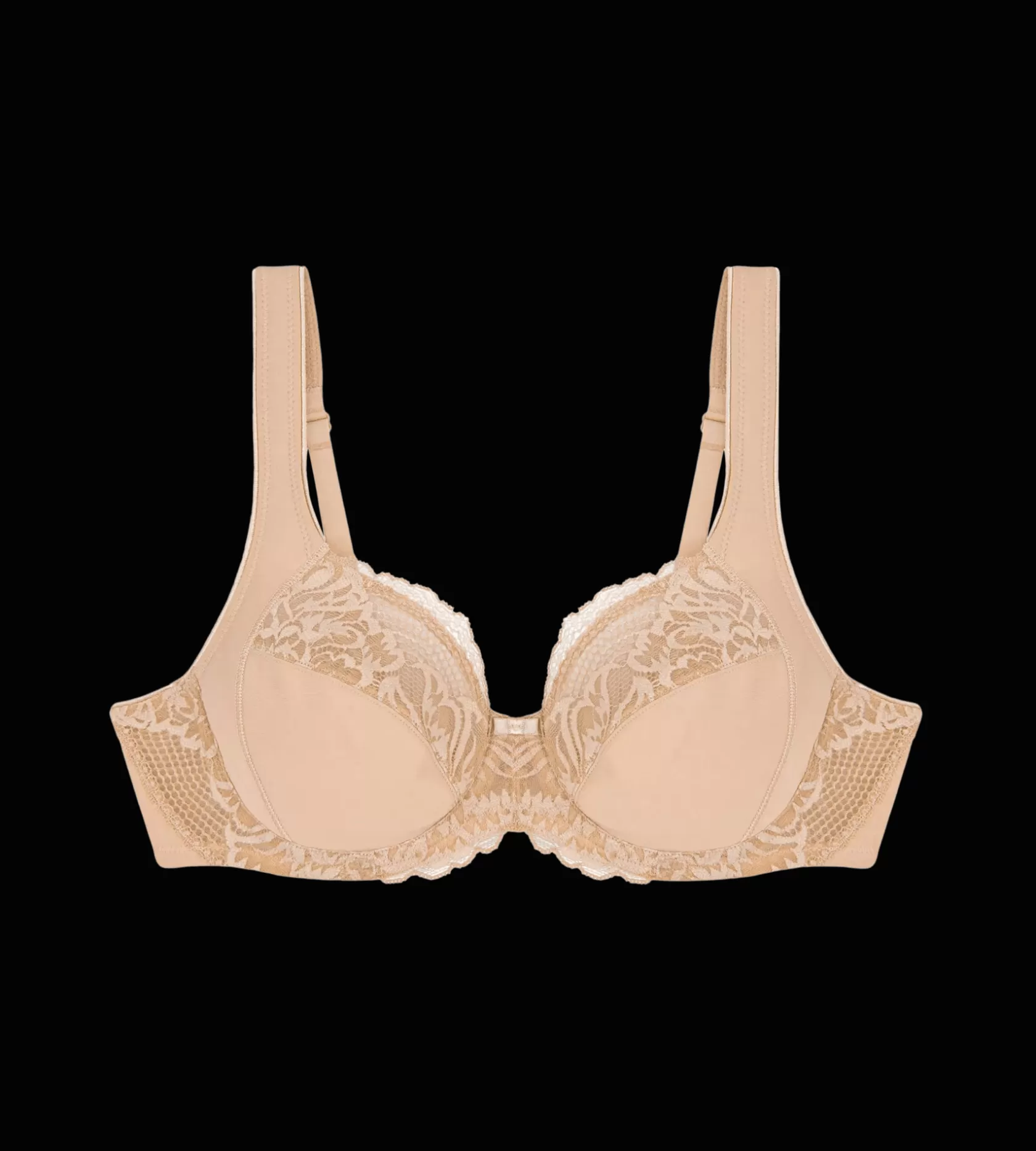 Fuld Cup Bh | Bøjle-bh'er>Triumph MODERN LACE+COTTON NeutralBeige