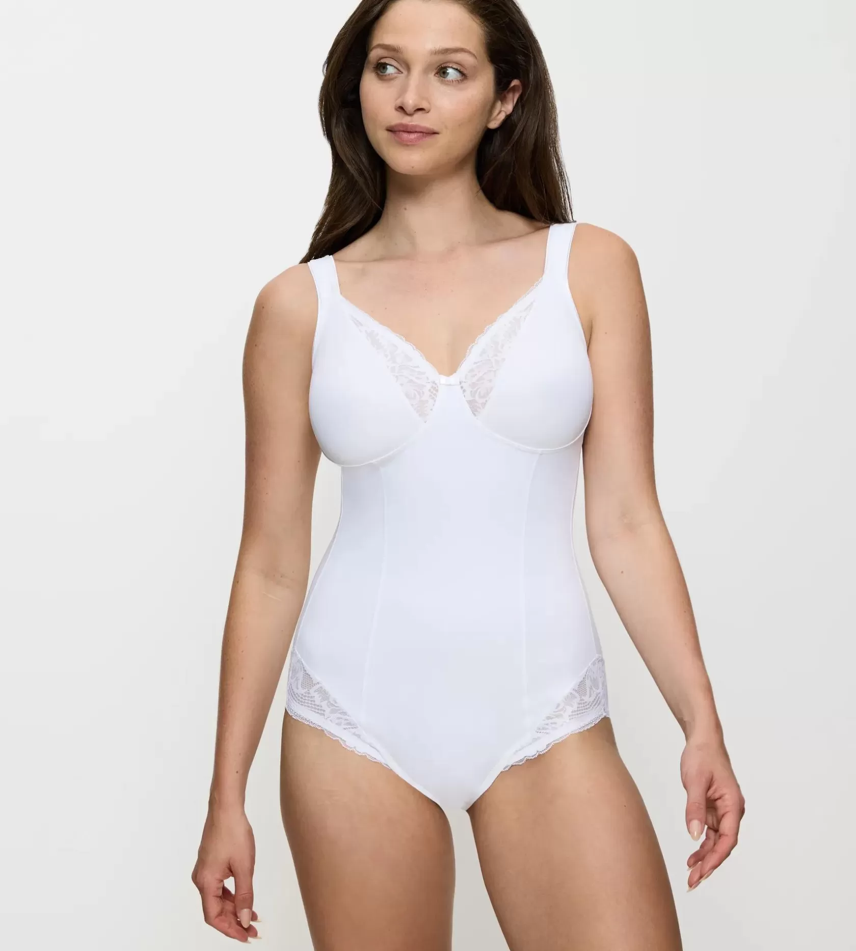 Bodies>Triumph MODERN LACE+COTTON White