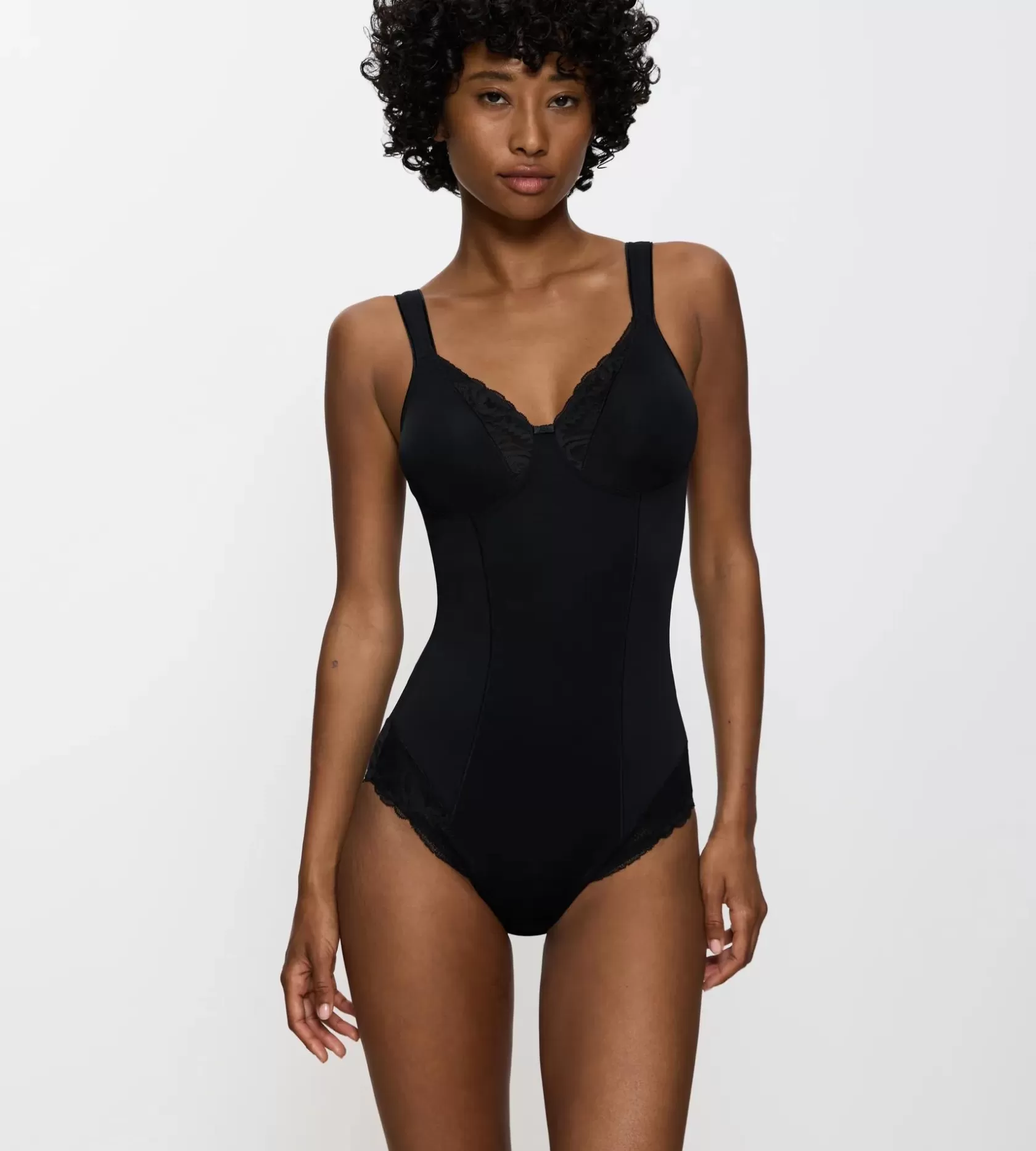 Bodies>Triumph MODERN LACE+COTTON Black