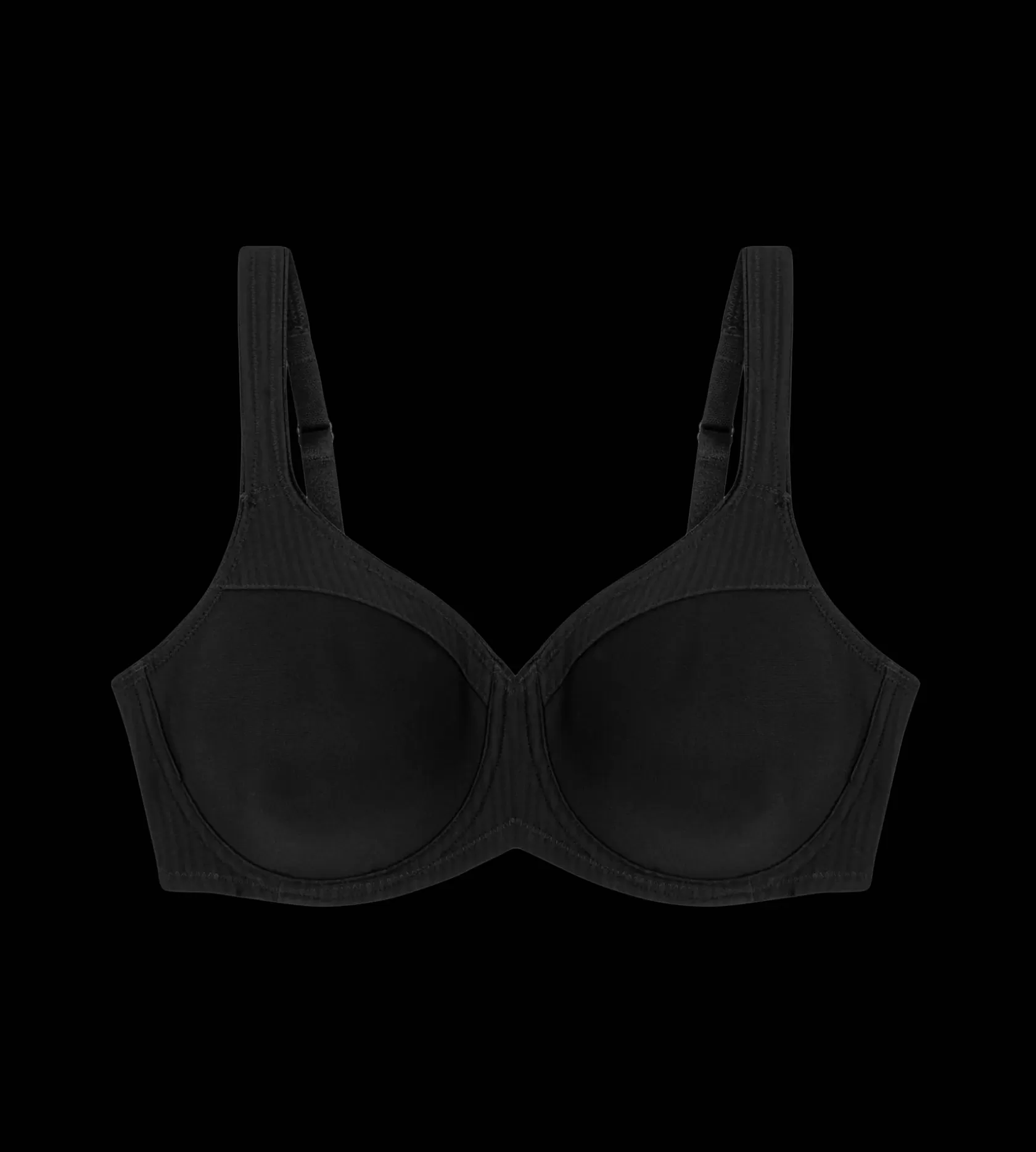 Minimizer-bh'er | Fuld Cup Bh>Triumph MODERN SOFT+COTTON Black