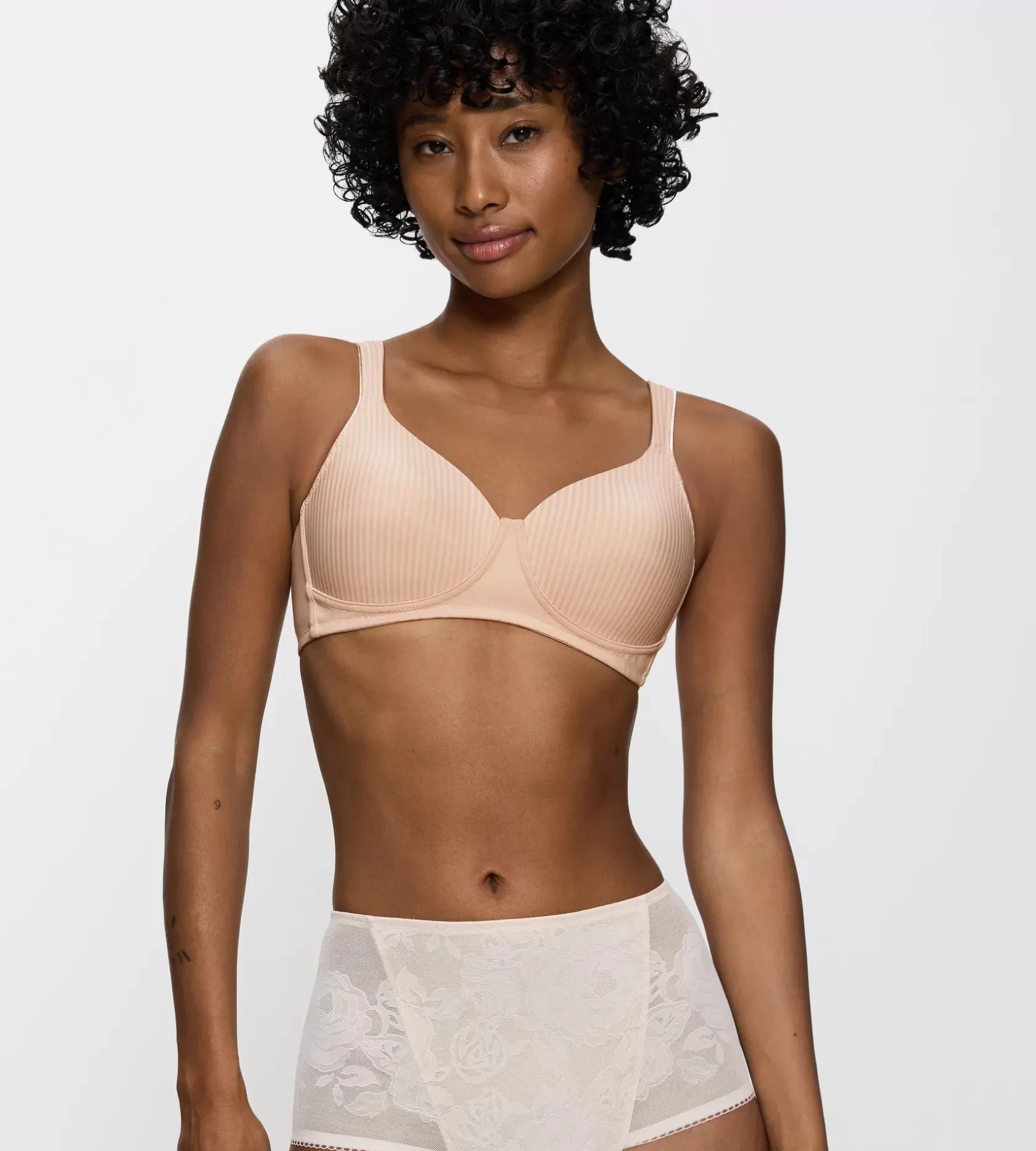 Bh'er Uden Bøjle | Bh'er Med Indløg>Triumph MODERN SOFT+COTTON NeutralBeige