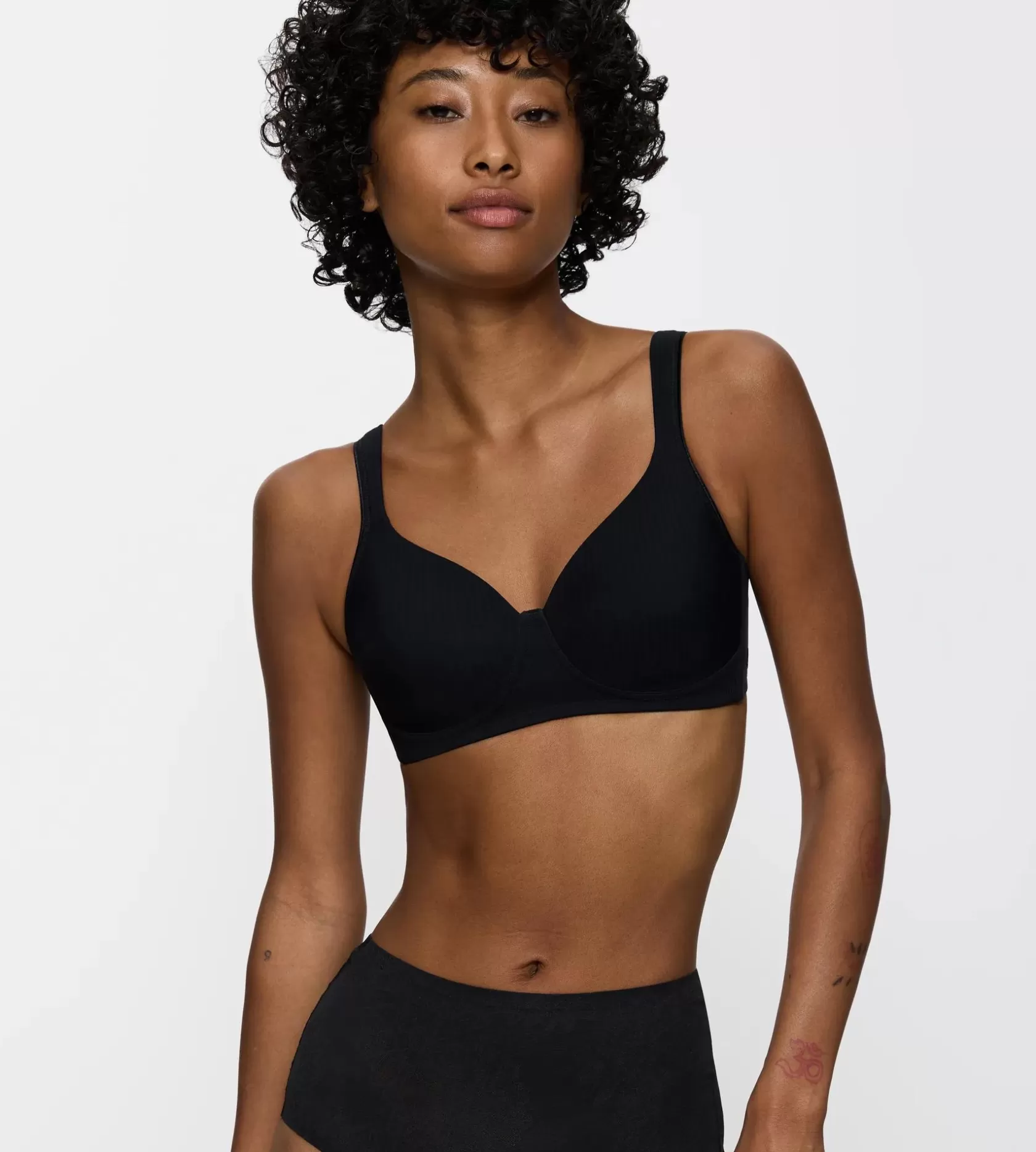 Bh'er Uden Bøjle | Bh'er Med Indløg>Triumph MODERN SOFT+COTTON Black