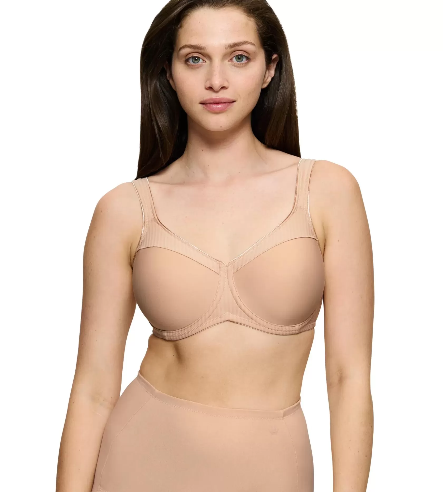 Minimizer-bh'er | Fuld Cup Bh>Triumph MODERN SOFT+COTTON NeutralBeige