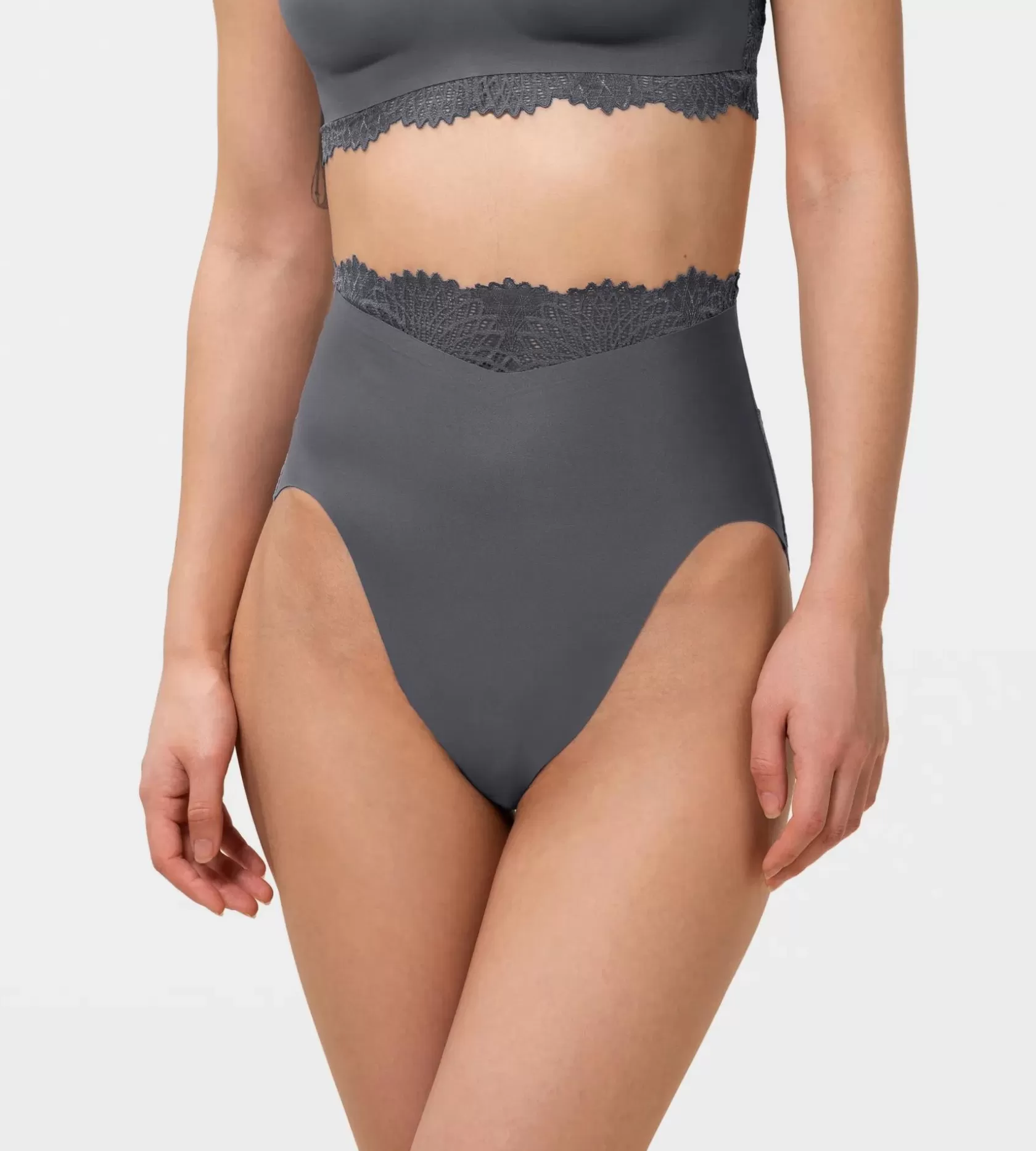 Maxi Trusse | Shapewear Trusser>Triumph O-VELVETEEN SENSATION DolphinGrey