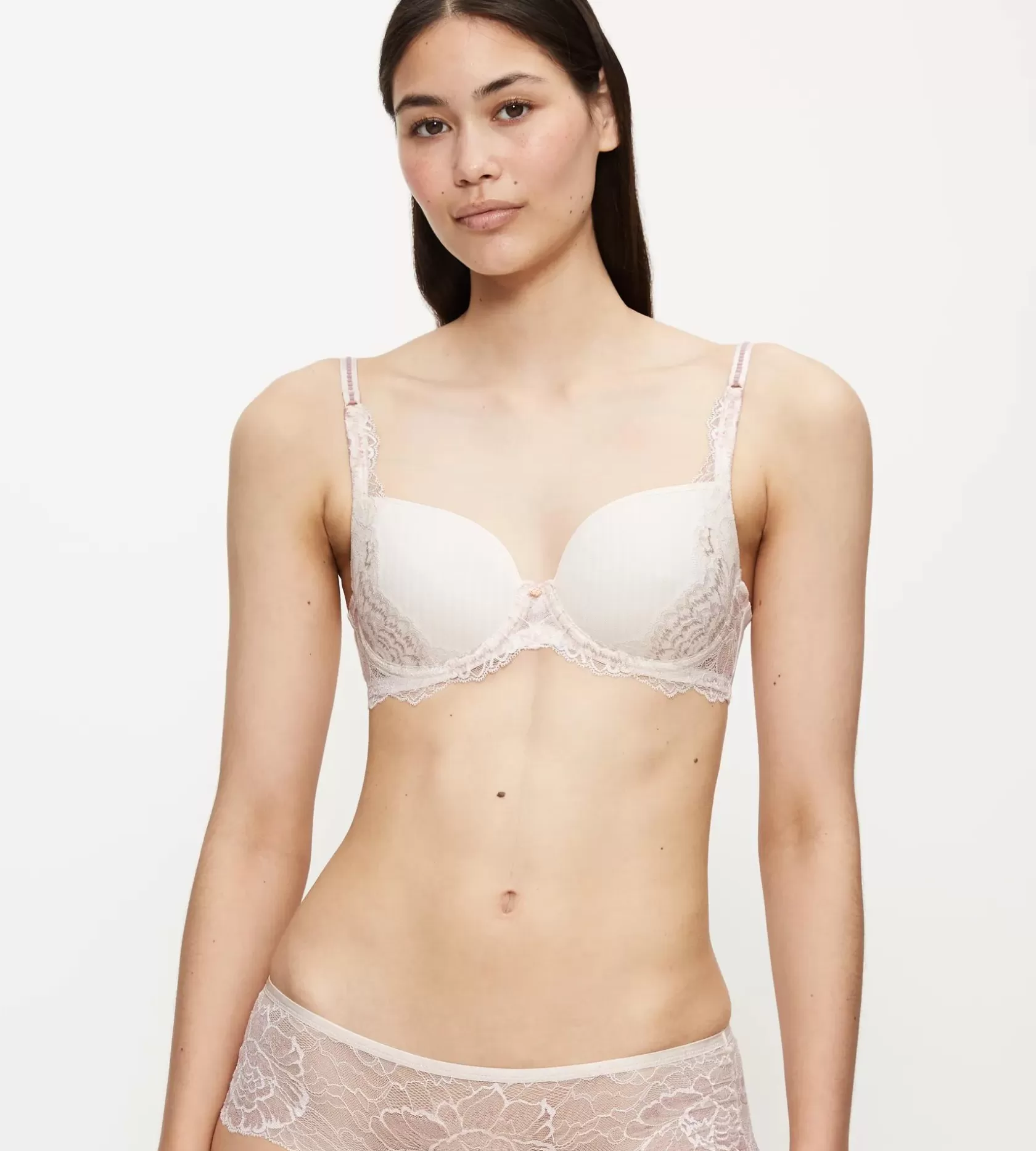 Fuld Cup Bh | Bøjle-bh'er>Triumph PEONY FLORALE Angora