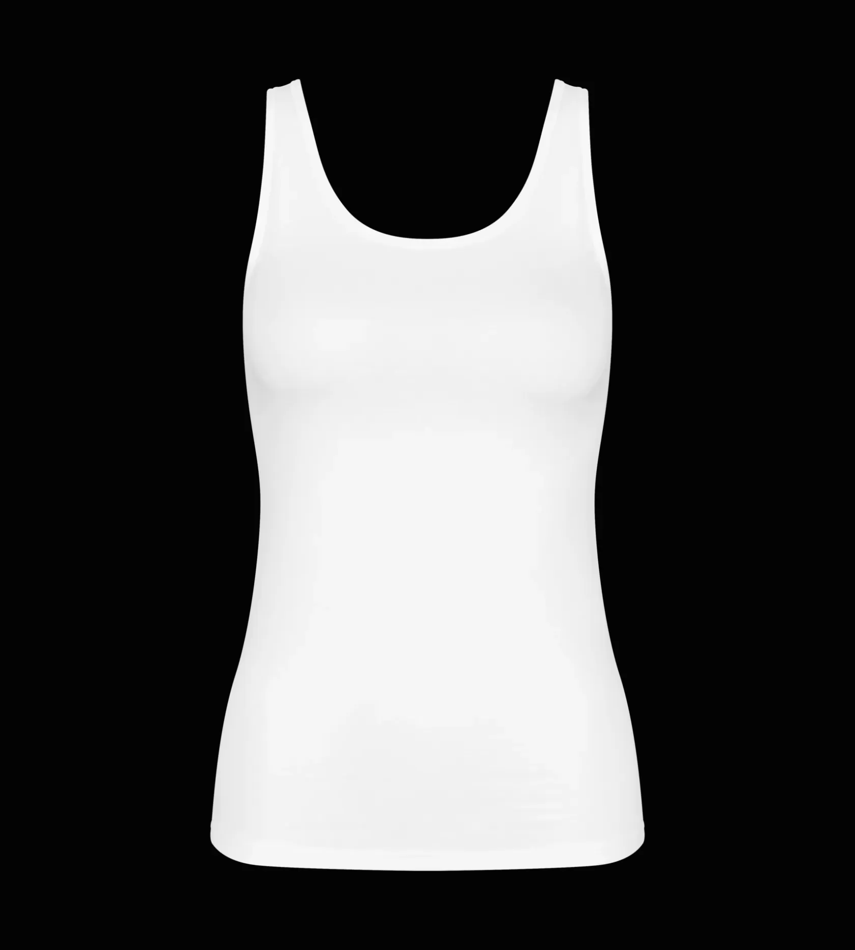 Top>Triumph SENSE OF COTTON White