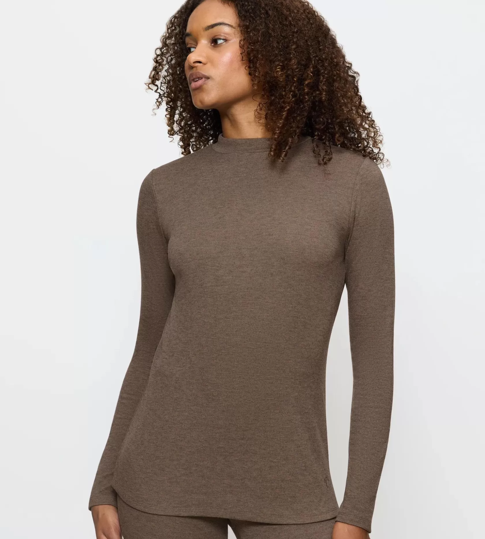 Top>Triumph SMART THERMAL Brown-LightCombination