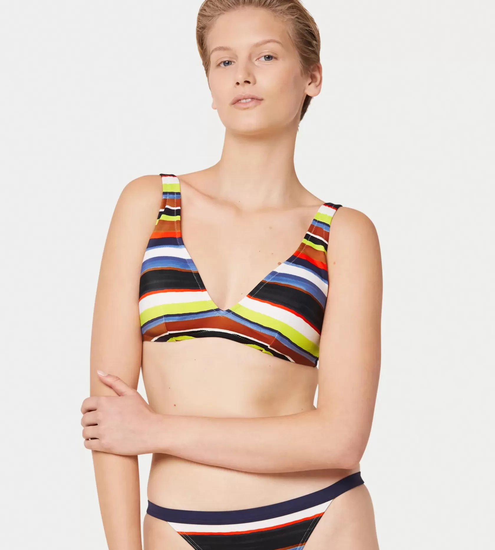 Bikinier | Bikini Med Større Cups>Triumph SUMMER MIX & MATCH Blue-DarkCombination