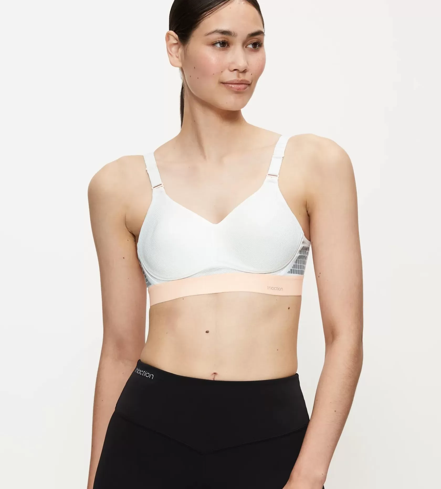 Fuld Cup Bh | Bh'er Uden Bøjle>Triumph TRIACTION HYBRID LITE White