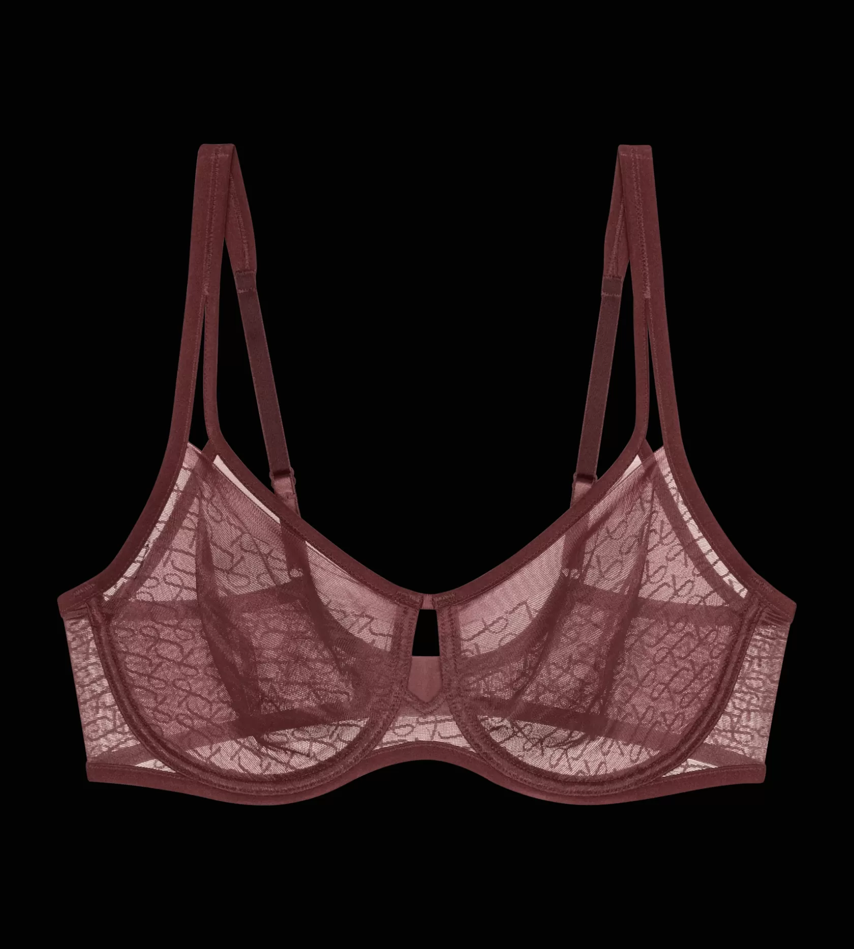 Minimizer-bh'er | Fuld Cup Bh>Triumph SIGNATURE SHEER Decadentchocolate