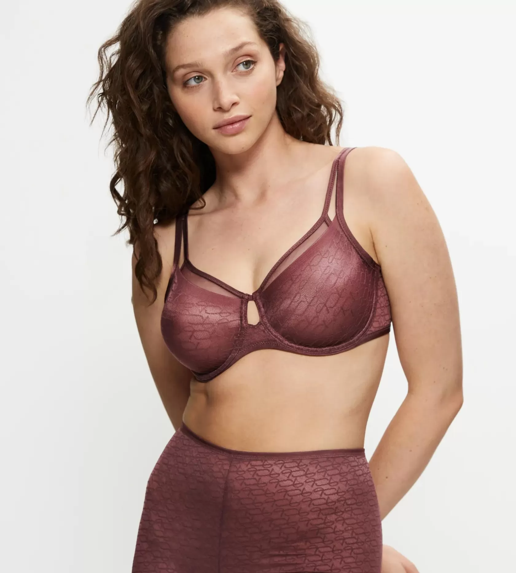 Minimizer-bh'er | Fuld Cup Bh>Triumph SIGNATURE SHEER Decadentchocolate