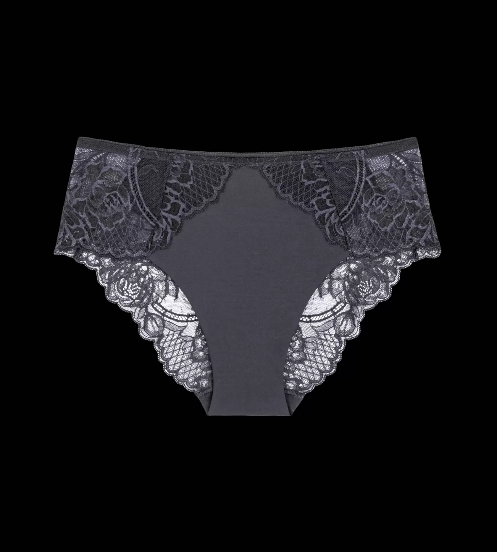 Maxi Trusse | Sømløse Trusser>Triumph WILD PEONY FLORALE PebbleGrey