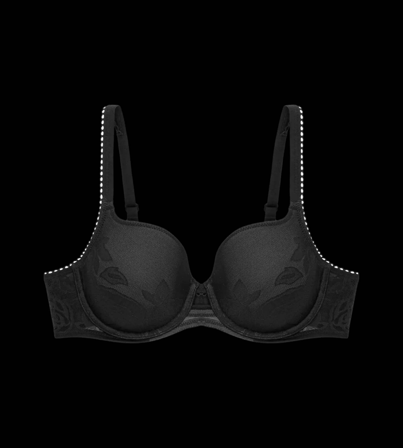 Fuld Cup Bh | Bøjle-bh'er>Triumph WILD ROSE SENSATION Black